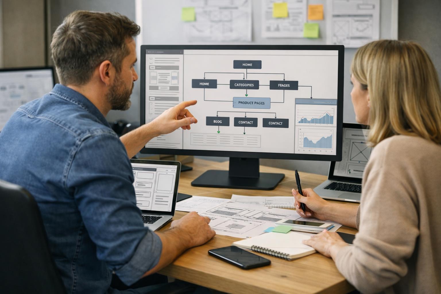 Architektura informacji w nowoczesnych serwisach internetowych jak projektować aby zwiększać konwersję